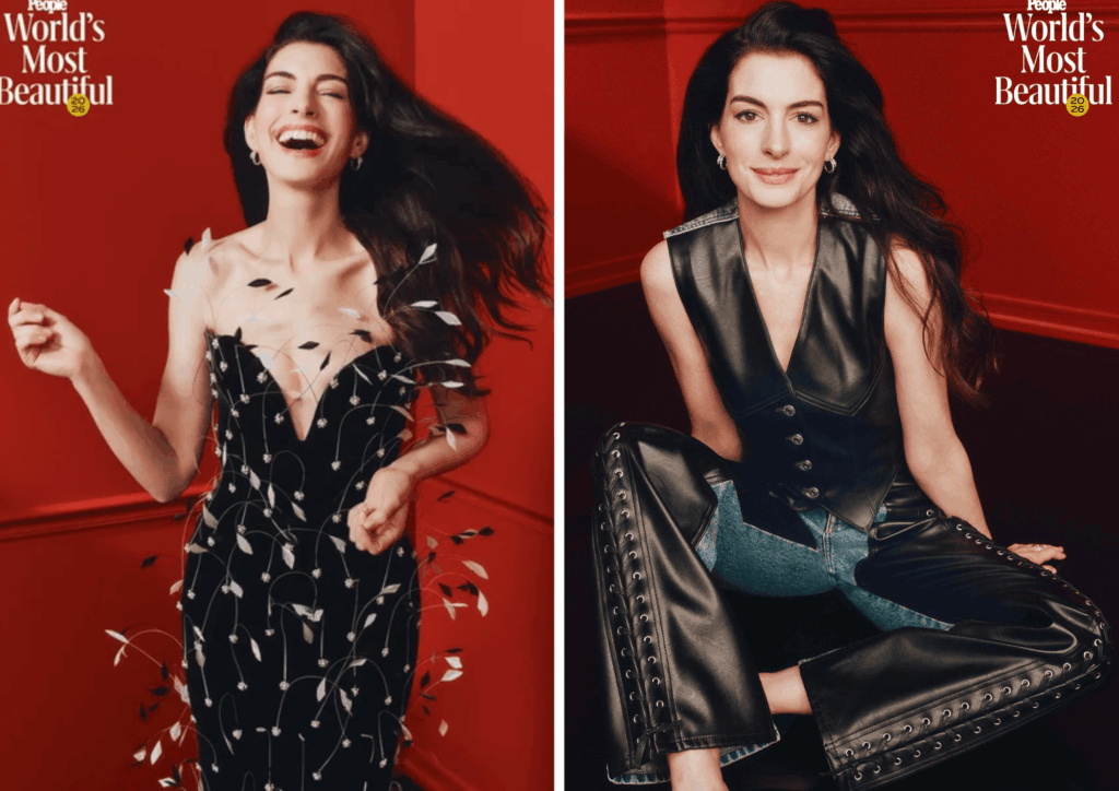 Anne Hathaway là người phụ nữ đẹp nhất thế giới