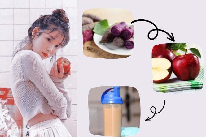 Chế độ giảm cân của sao Hàn IU