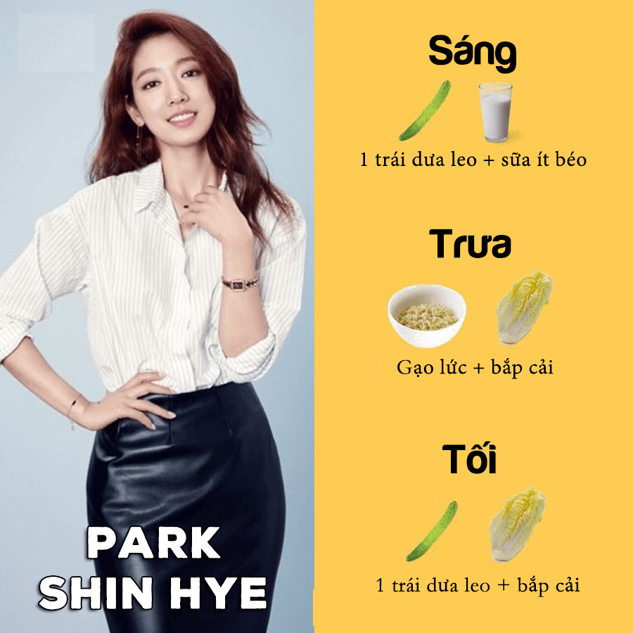 Bí quyết giảm cân của sao Hàn​ Park Shin Hye