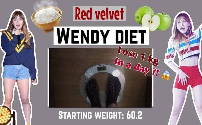 Wendy đã thực hiện cách giảm cân khắc nghiệt của sao Hàn