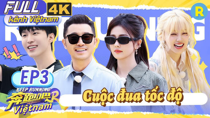 Bạch Lộc trong chương trình thực tế Keep Running