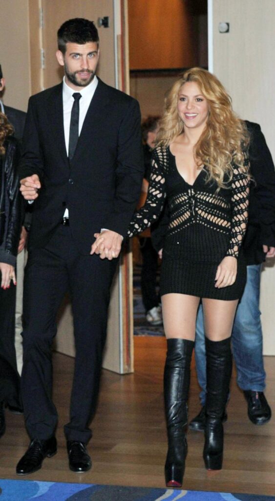 Shakira và Gerard Piqué gặp nhau lần đầu vào năm 2010 (Ảnh chụp năm 2014)