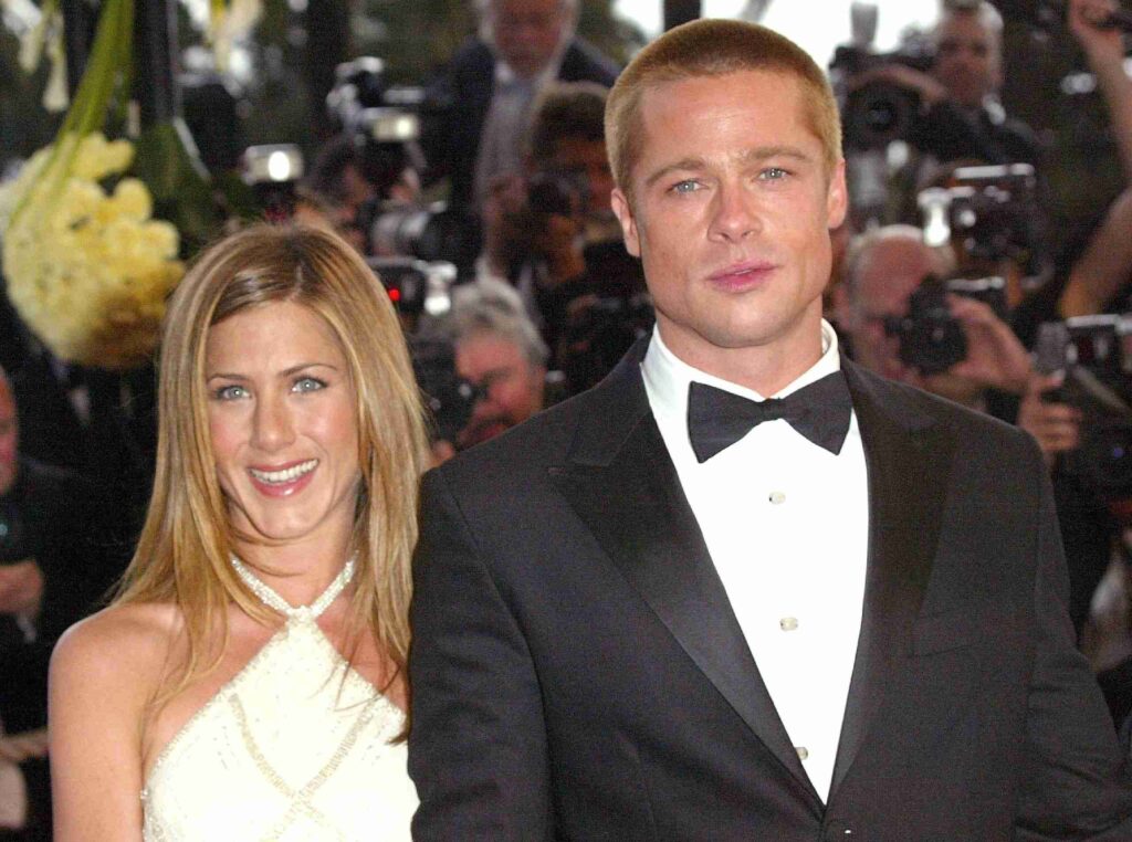 Jennifer Aniston và Brad Pitt