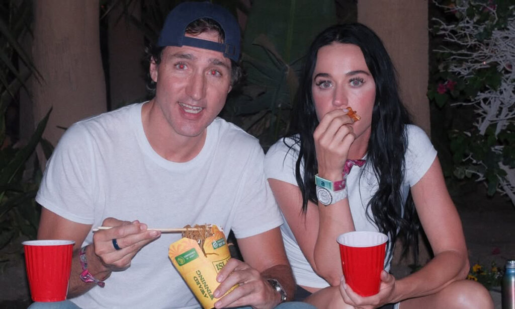 Katy Perry có mối quan hệ thân thiết với các con riêng của Justin Trudeau