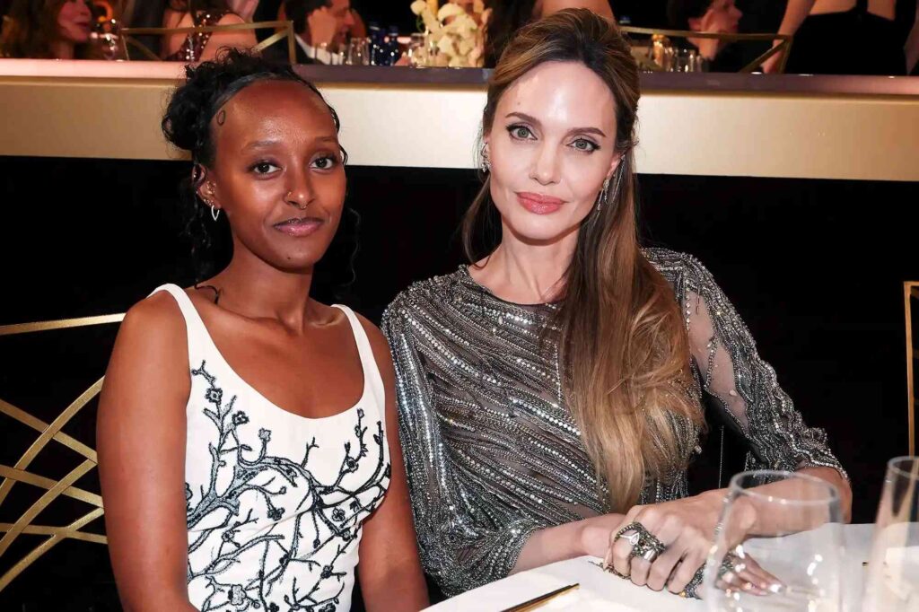 Zahara Jolie và Angelina Jolie
